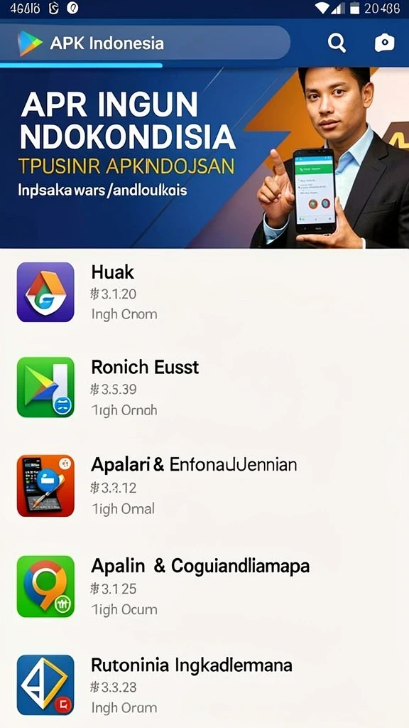 bima11 - Menu permainan yang mudah dinavigasi.