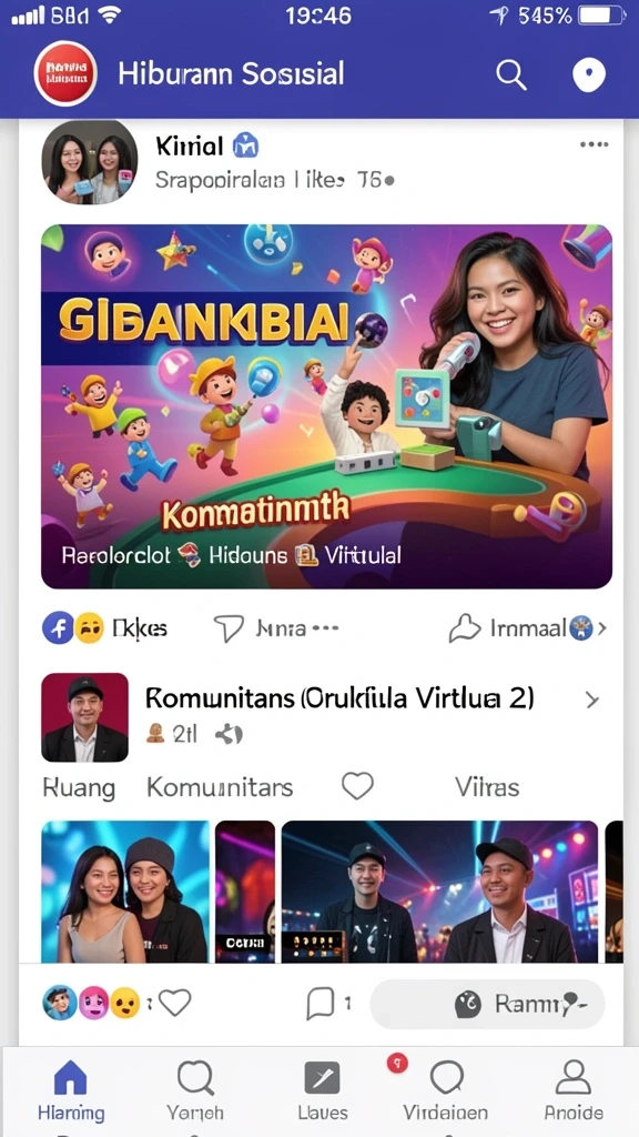 demi11 - Tampilan antarmuka yang menarik dan intuitif.