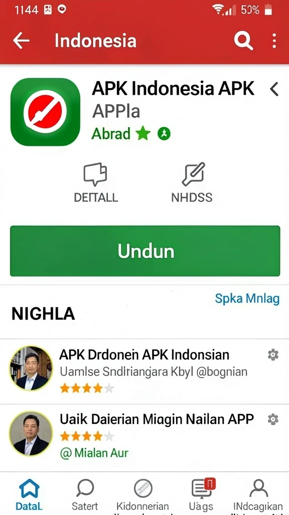 ina777 - Tampilan awal game dengan pilihan permainan.