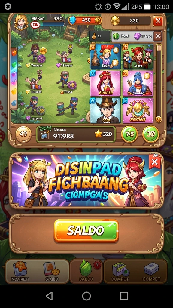 rdi88 - Screenshot menampilkan aksi seru dalam permainan.