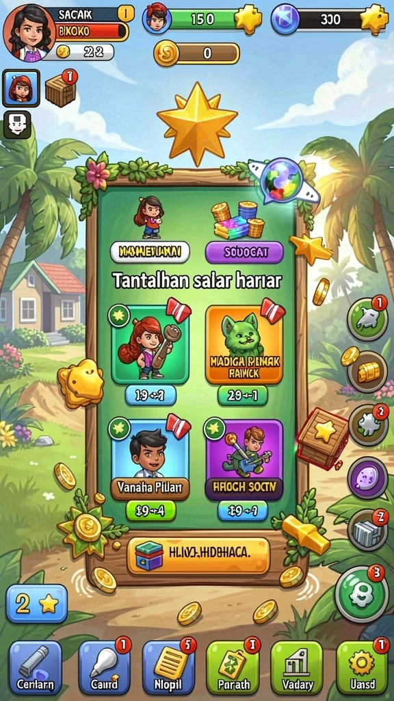 selayar88 - Karakter yang beragam dengan kemampuan unik.